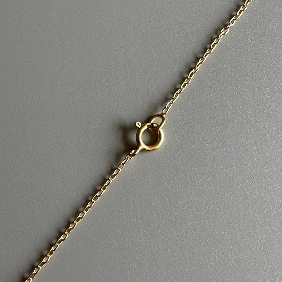 14k Gold Vermeil Pear Necklace - Picture 6 of 9